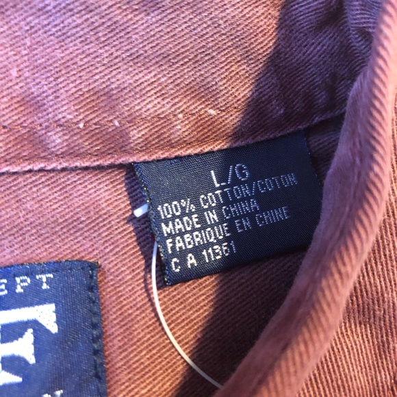 100% cotton button up - Picture 5 of 5